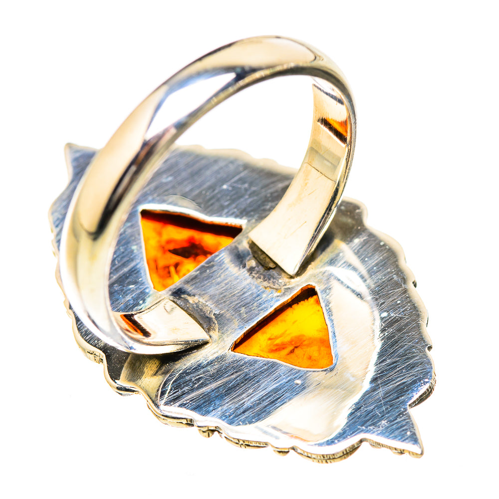 Baltic Amber Rings handcrafted by Anasilvercos - RING130731 - Photo 3