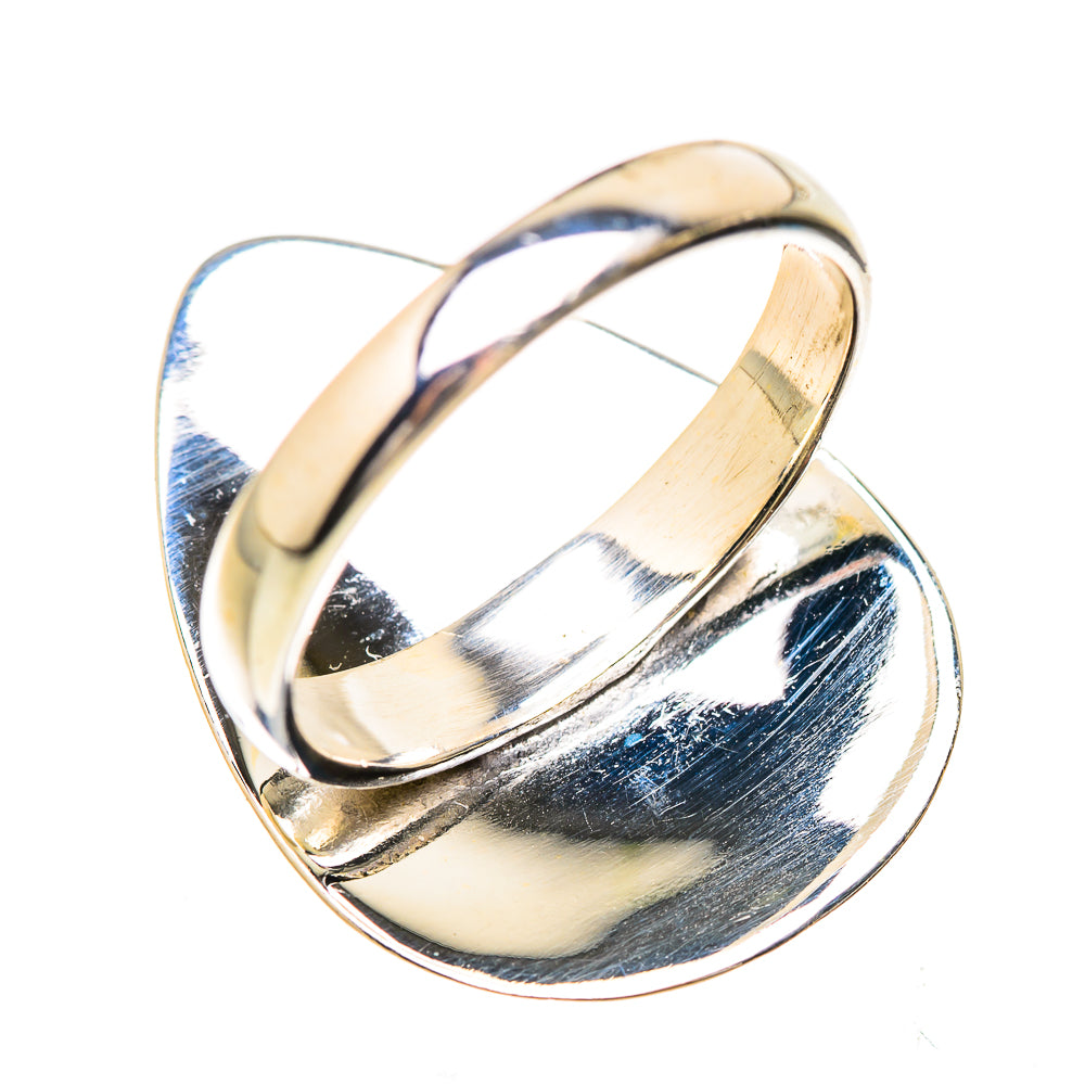 Rainbow Moonstone Rings handcrafted by Anasilvercos - RING130748 - Photo 3