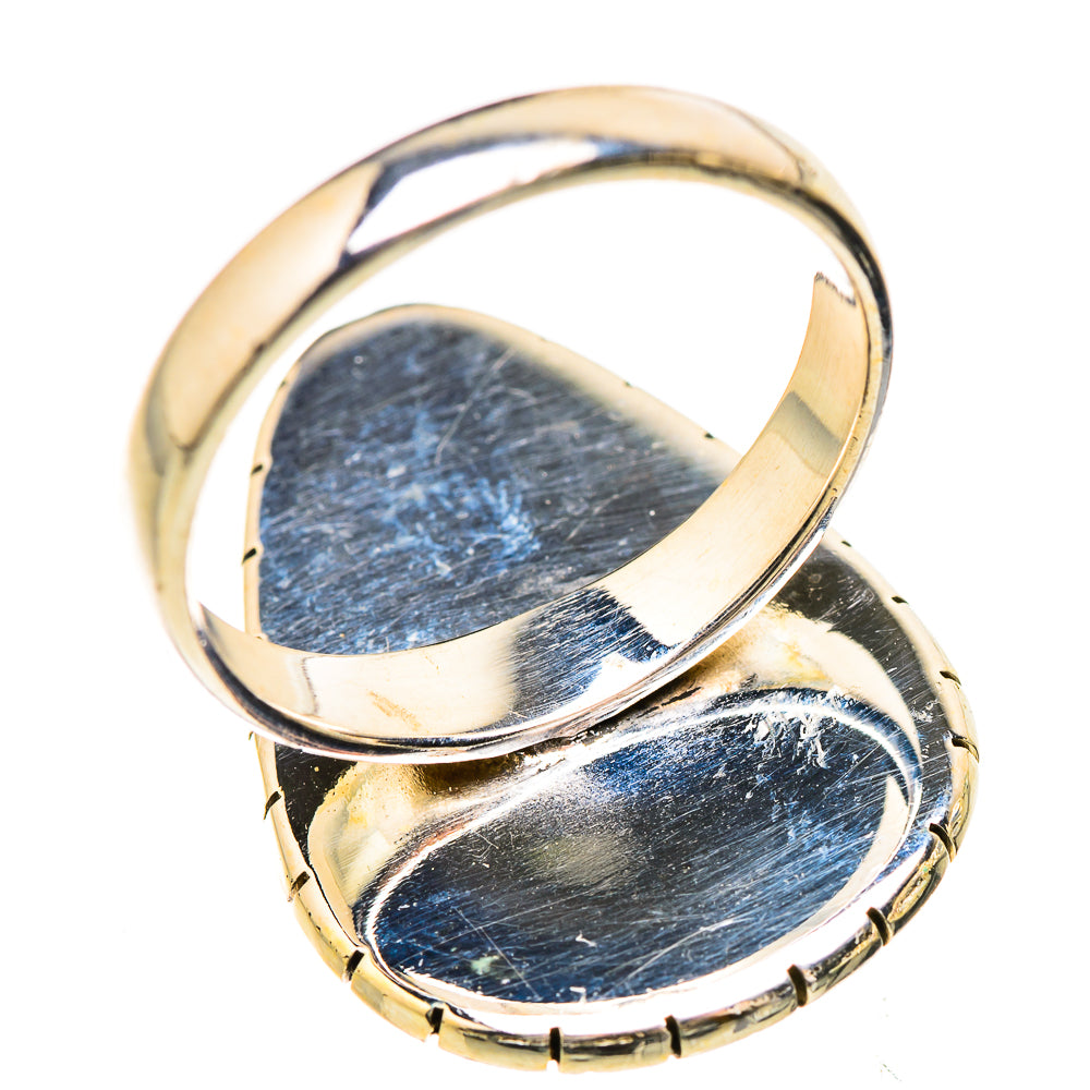 Green Moonstone Rings handcrafted by Anasilvercos - RING130751 - Photo 3
