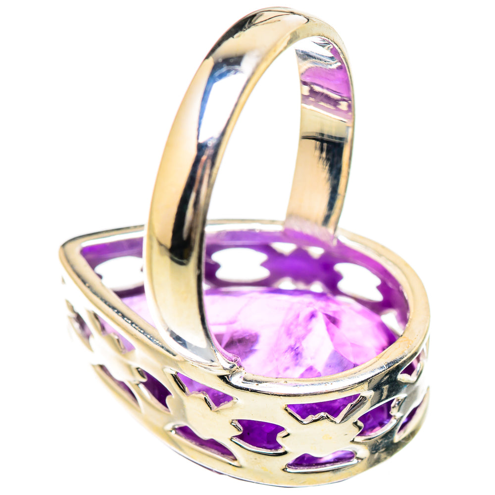 Amethyst Rings handcrafted by Anasilvercos - RING130758 - Photo 3