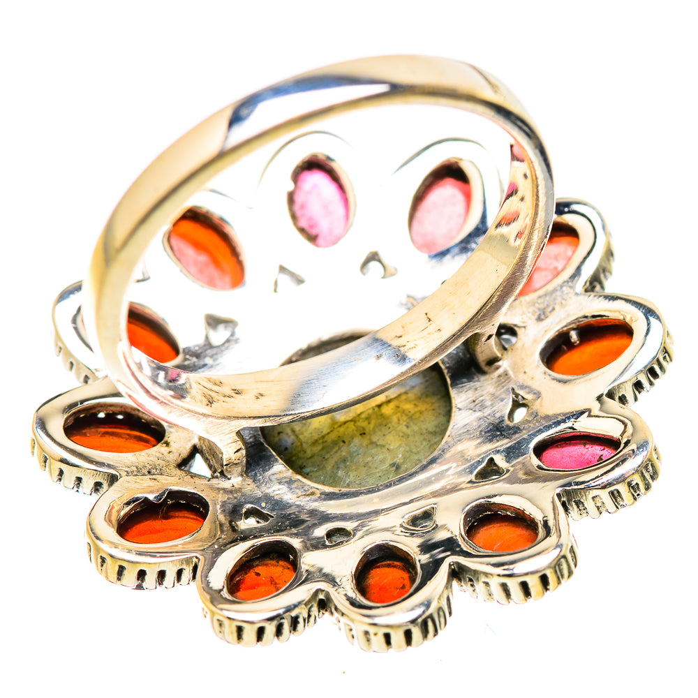 Labradorite Rings handcrafted by Anasilvercos - RING130764 - Photo 3