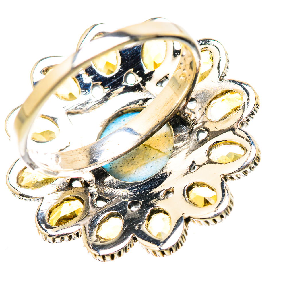 Labradorite Rings handcrafted by Anasilvercos - RING130767 - Photo 3