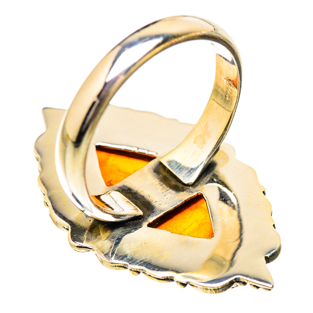 Baltic Amber Rings handcrafted by Anasilvercos - RING130773 - Photo 3