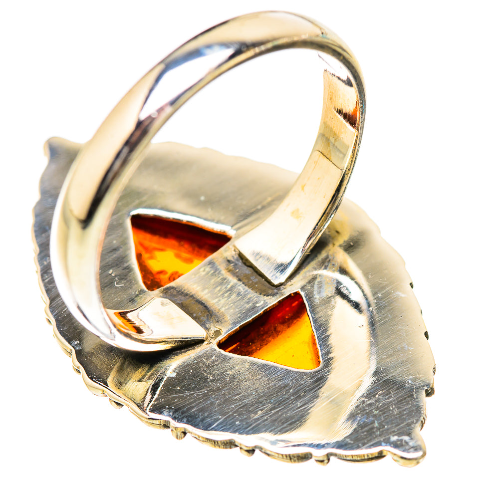 Baltic Amber Rings handcrafted by Anasilvercos - RING130774 - Photo 3