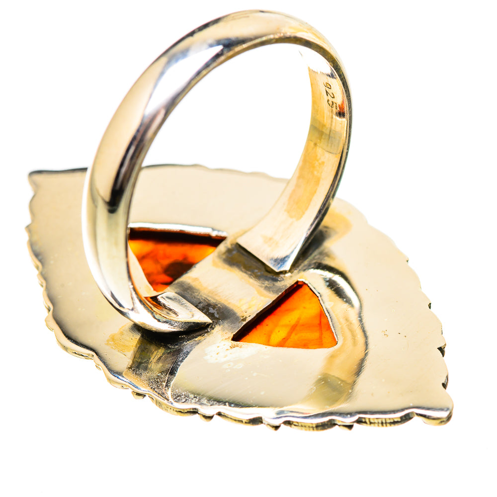 Baltic Amber Rings handcrafted by Anasilvercos - RING130790 - Photo 3