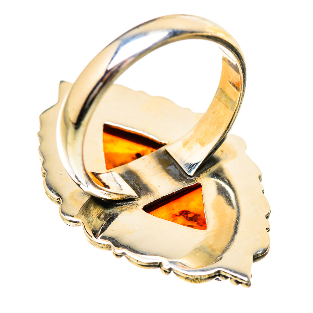 Baltic Amber Rings handcrafted by Anasilvercos - RING130791 - Photo 3