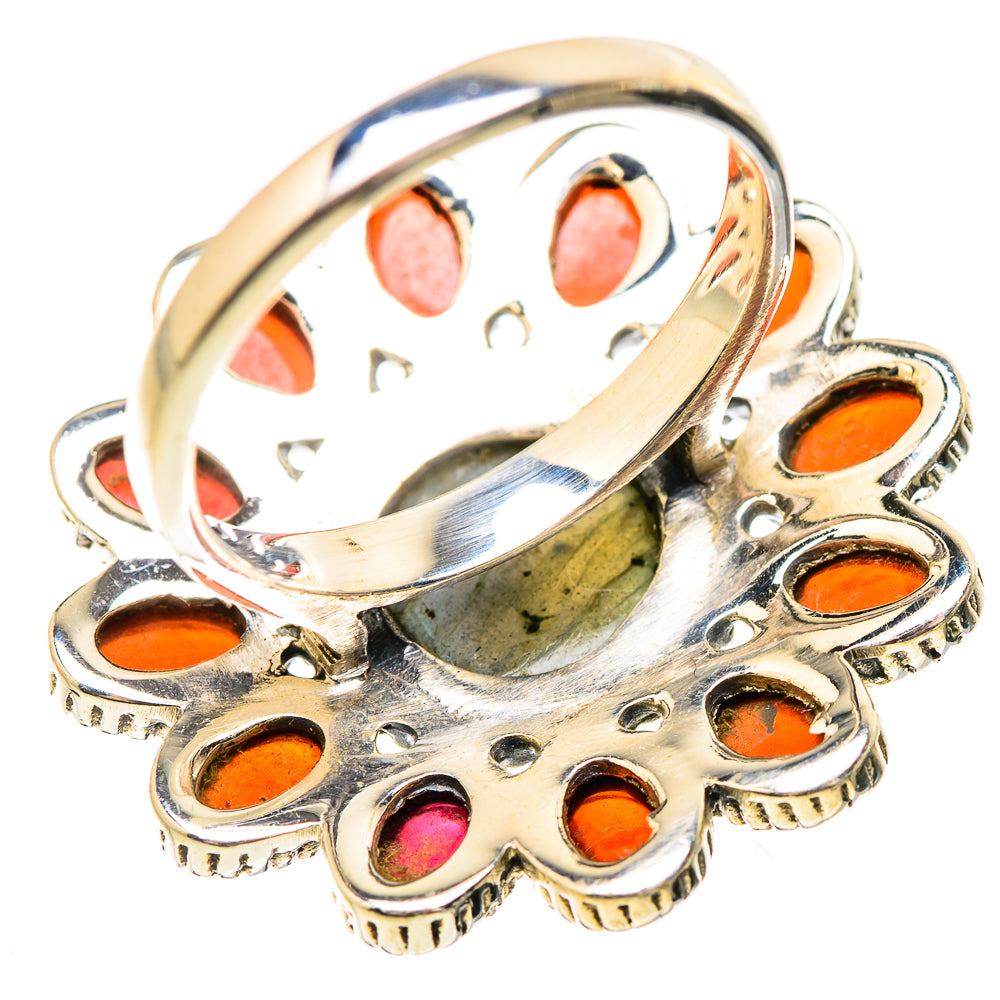 Labradorite Rings handcrafted by Anasilvercos - RING130799 - Photo 3