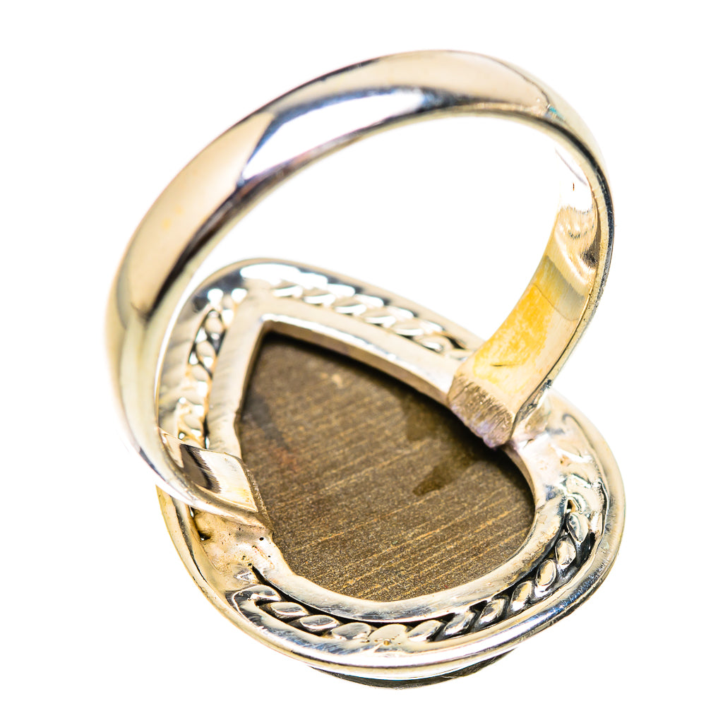 Ammolite Rings handcrafted by Anasilvercos - RING130810 - Photo 3