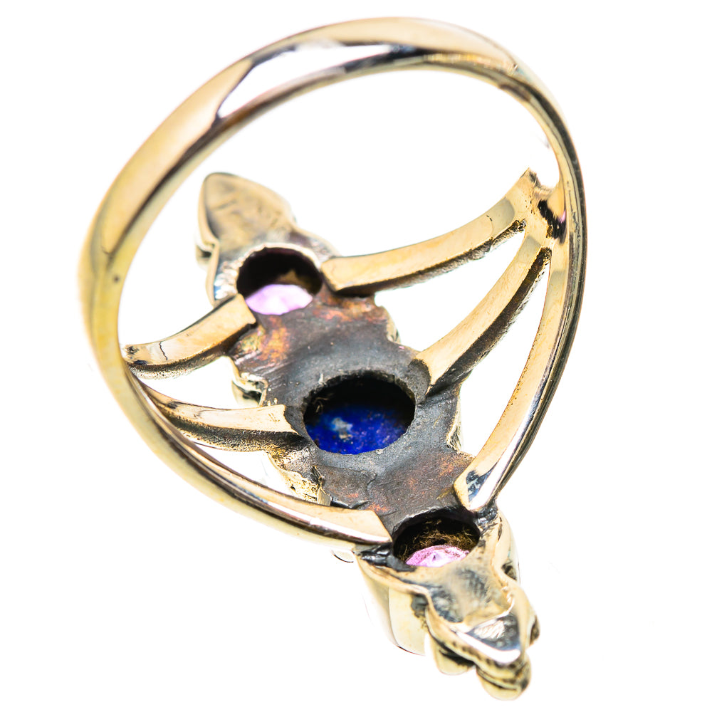 Lapis Lazuli Rings handcrafted by Anasilvercos - RING130813 - Photo 3