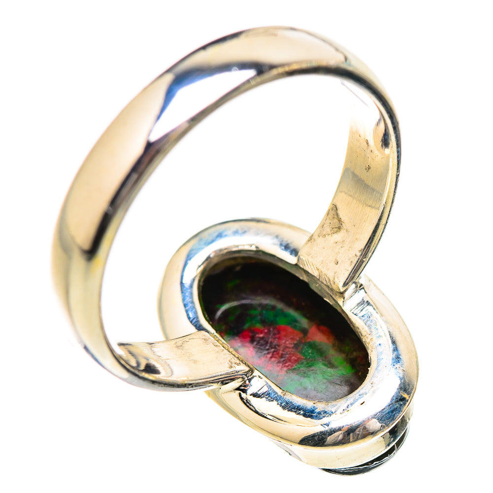 Black Opal Rings handcrafted by Anasilvercos - RING130818 - Photo 3