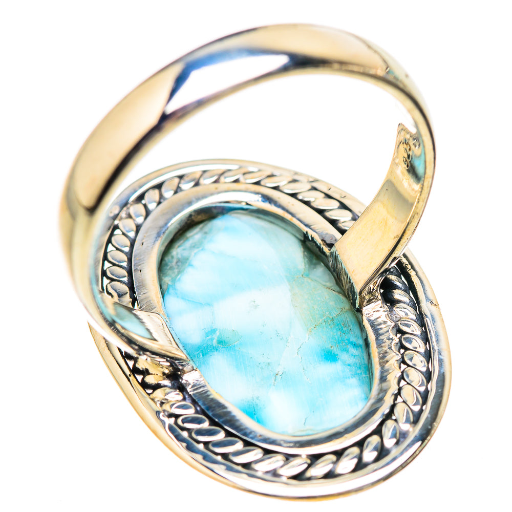 Larimar Rings handcrafted by Anasilvercos - RING130829 - Photo 3