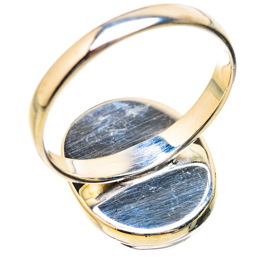 Green Moonstone Rings handcrafted by Anasilvercos - RING130831 - Photo 3
