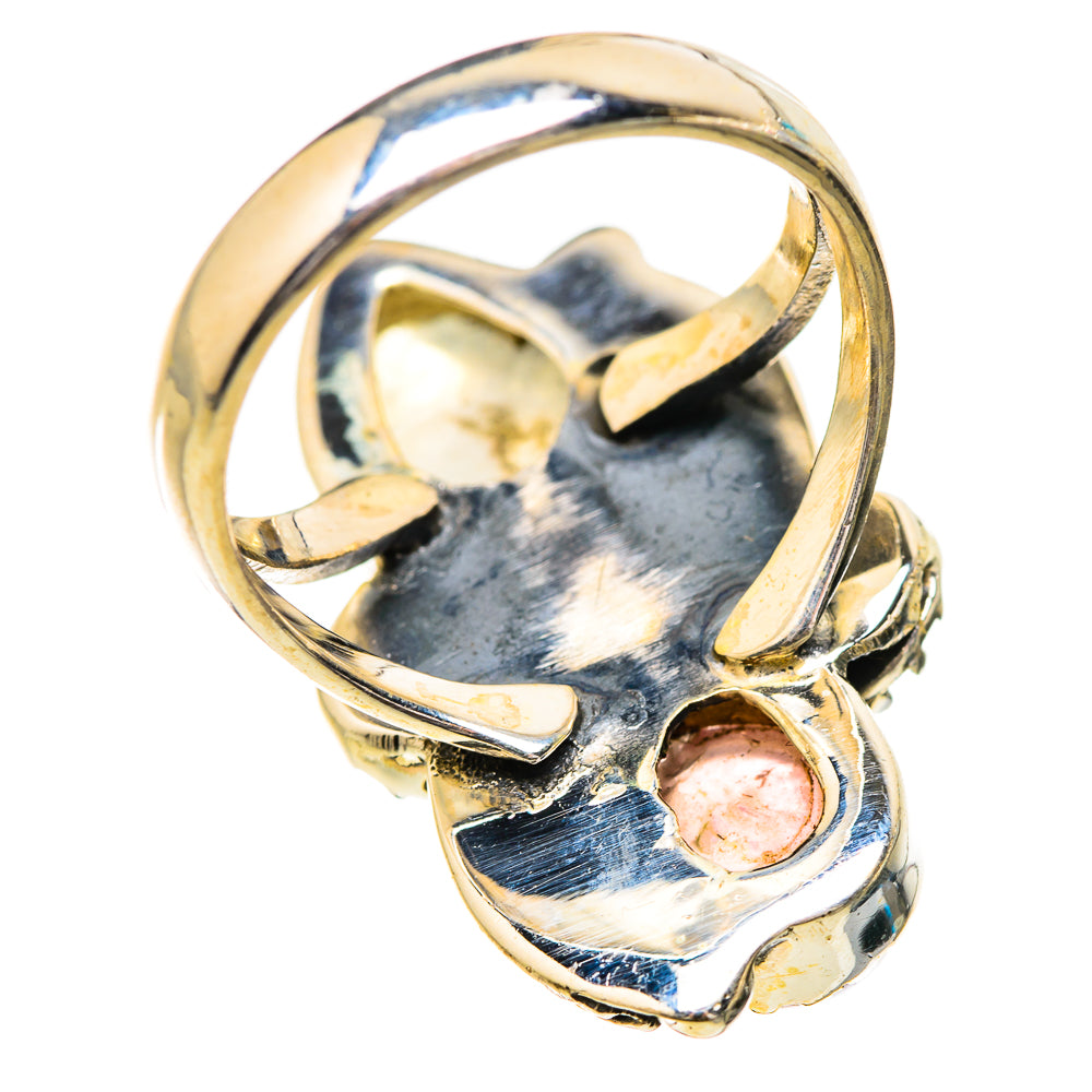 Rainbow Moonstone Rings handcrafted by Anasilvercos - RING130838 - Photo 3