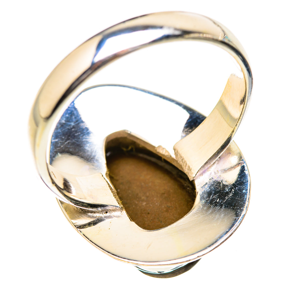 Ammolite Rings handcrafted by Anasilvercos - RING130839 - Photo 3