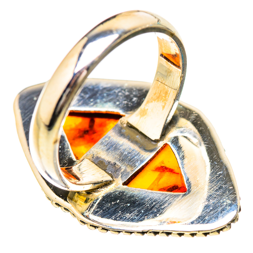 Baltic Amber Rings handcrafted by Anasilvercos - RING130841 - Photo 3