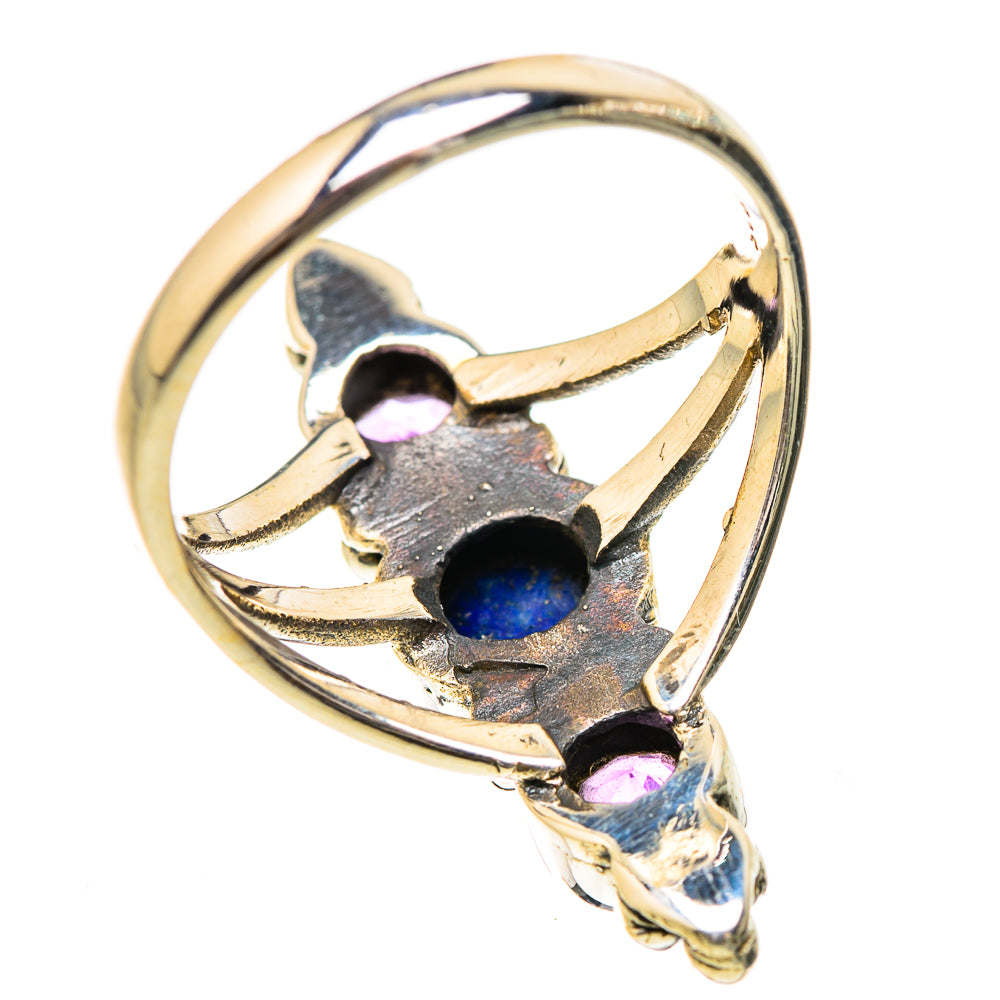 Lapis Lazuli Rings handcrafted by Anasilvercos - RING130847 - Photo 3