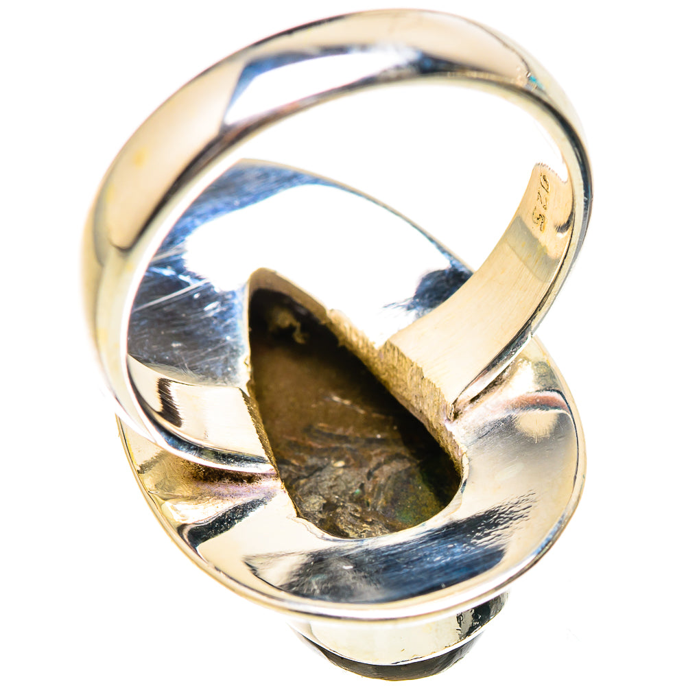 Ammolite Rings handcrafted by Anasilvercos - RING130852 - Photo 3