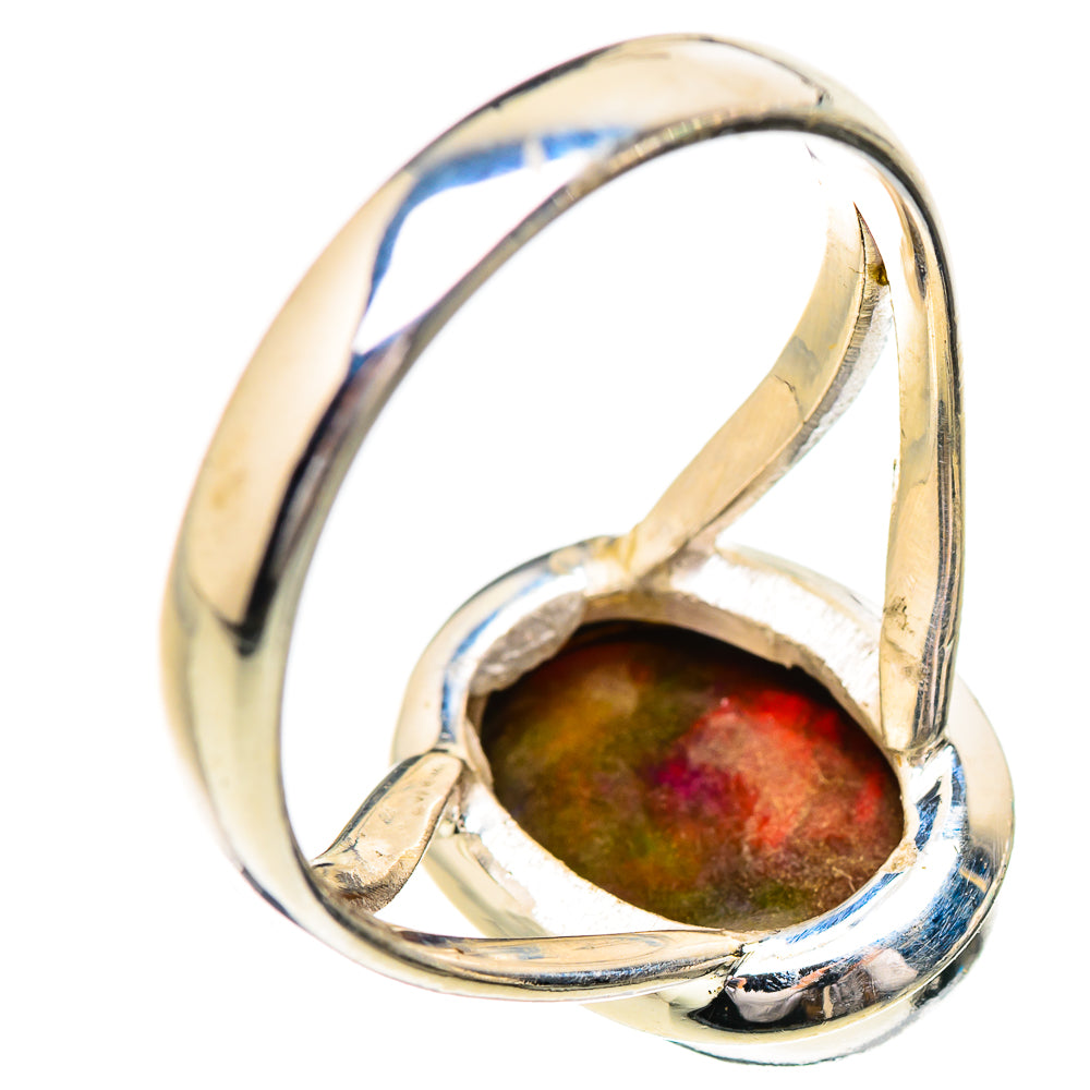 Black Opal Rings handcrafted by Anasilvercos - RING130853 - Photo 3