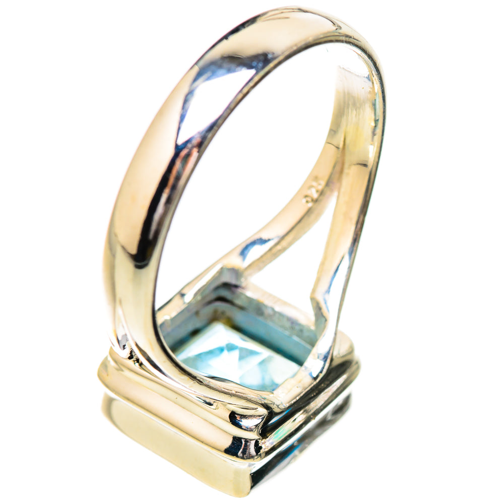Blue Topaz Rings handcrafted by Anasilvercos - RING130858 - Photo 3