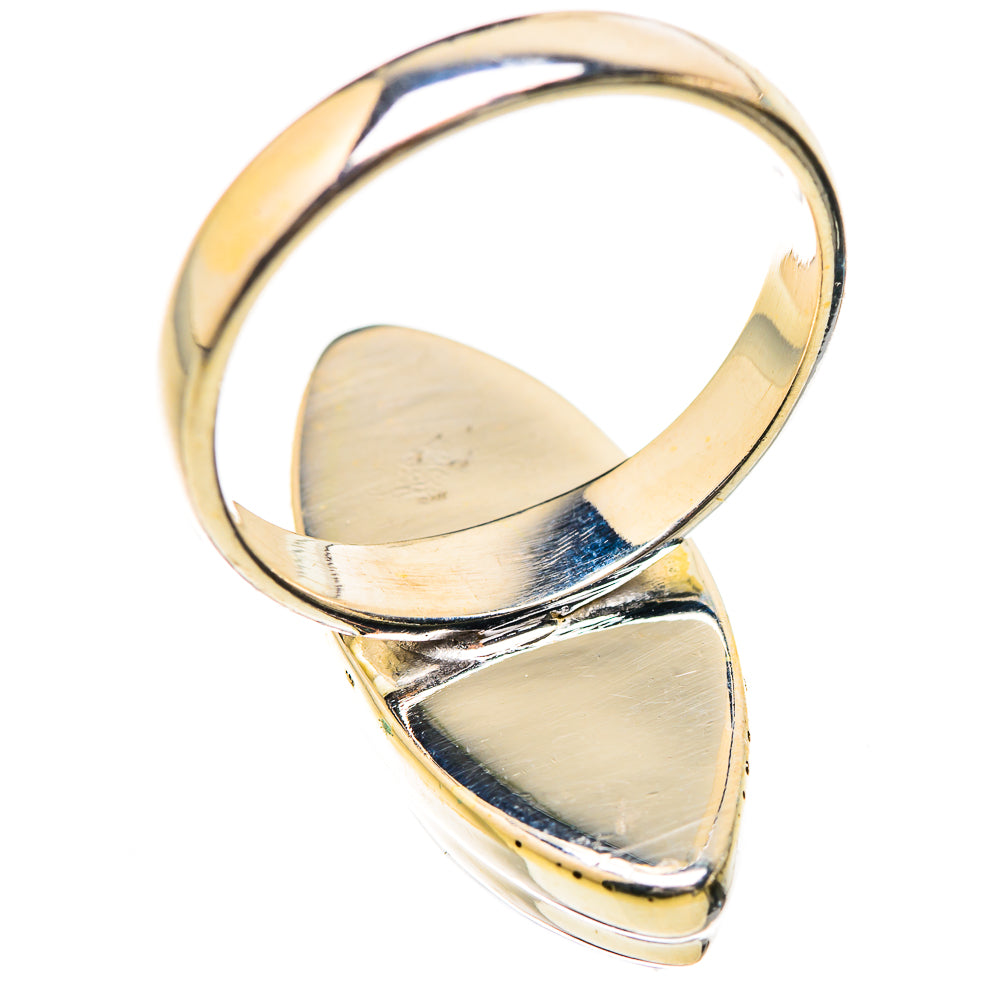 Rainbow Moonstone Rings handcrafted by Anasilvercos - RING130859 - Photo 3