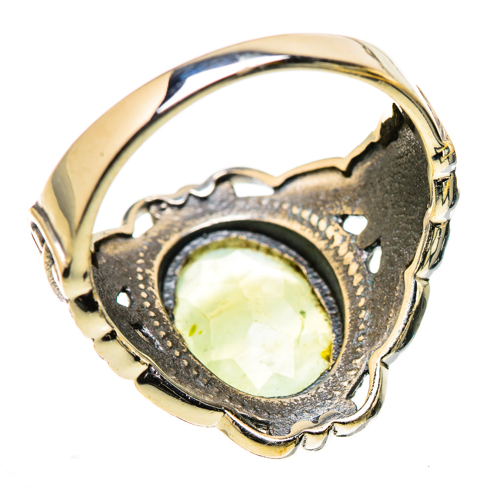 Prehnite Rings handcrafted by Anasilvercos - RING130905 - Photo 3