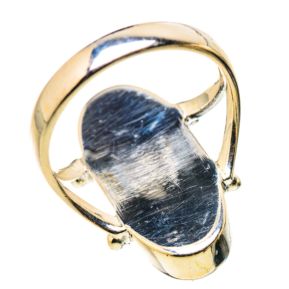 Green Moonstone Rings handcrafted by Anasilvercos - RING130927 - Photo 3