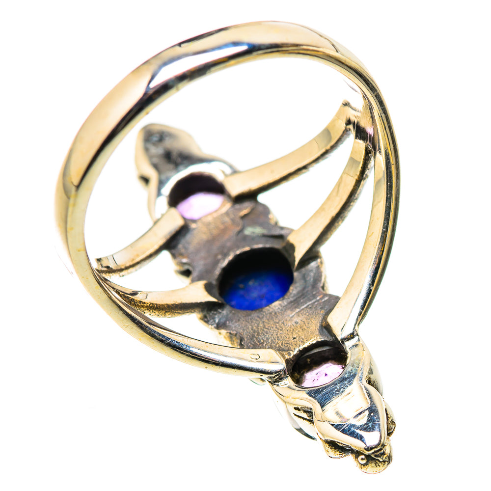 Lapis Lazuli Rings handcrafted by Anasilvercos - RING130936 - Photo 3