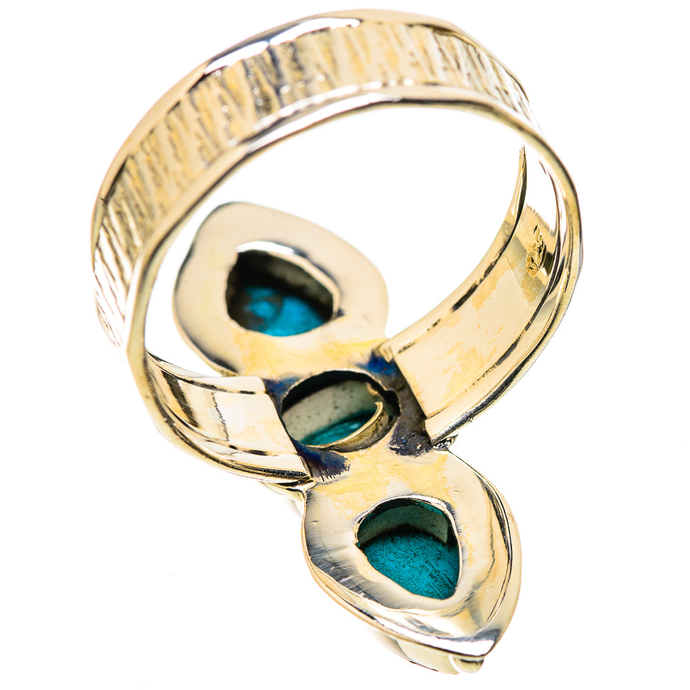 Sleeping Beauty Turquoise Rings handcrafted by Anasilvercos - RING130944 - Photo 3