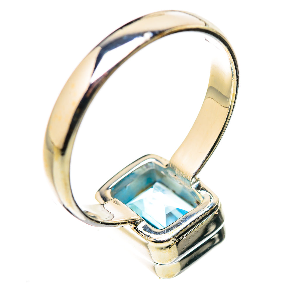 Blue Topaz Rings handcrafted by Anasilvercos - RING130946 - Photo 3