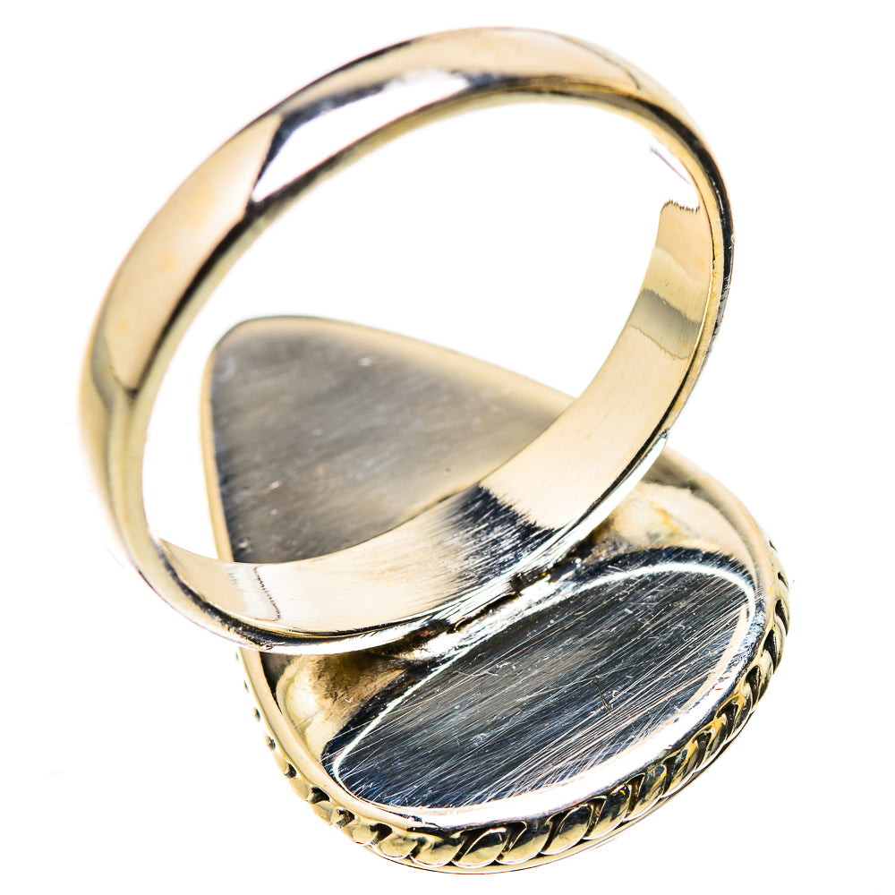 Green Moonstone Rings handcrafted by Anasilvercos - RING130949 - Photo 3