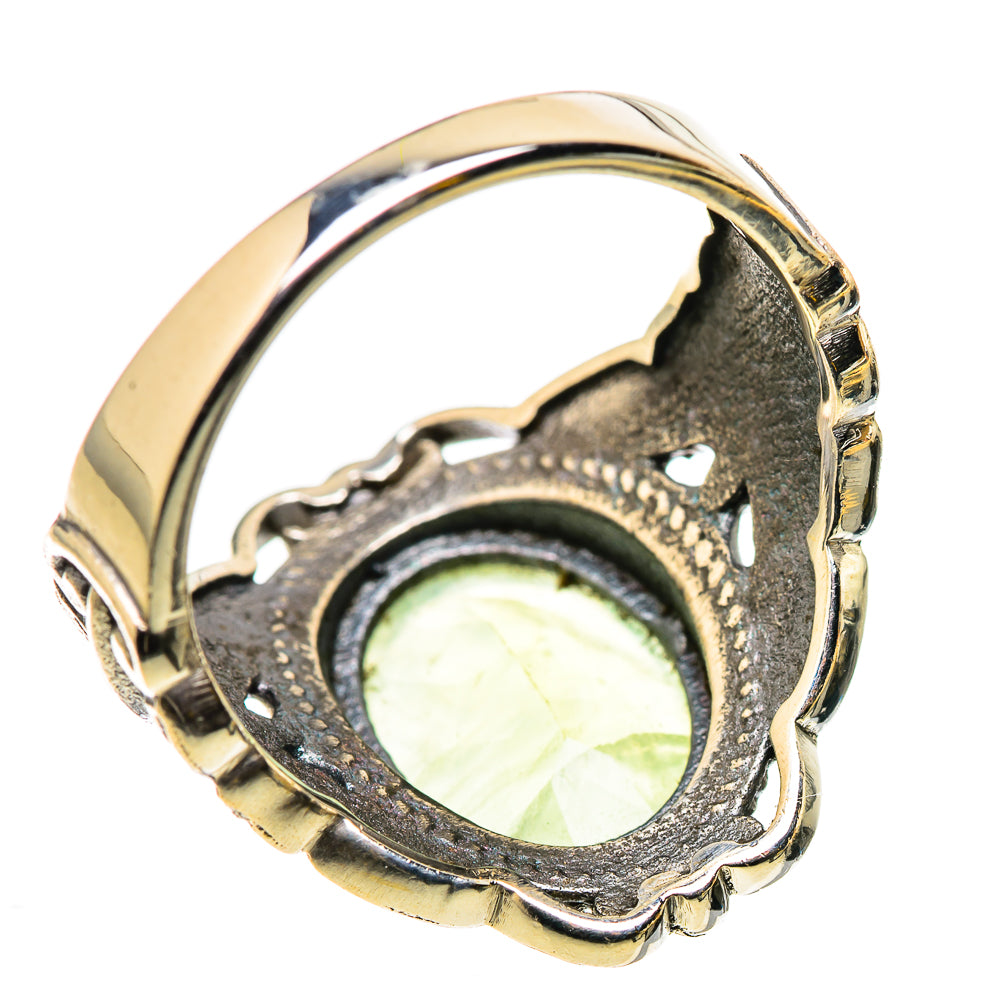 Prehnite Rings handcrafted by Anasilvercos - RING130950 - Photo 3