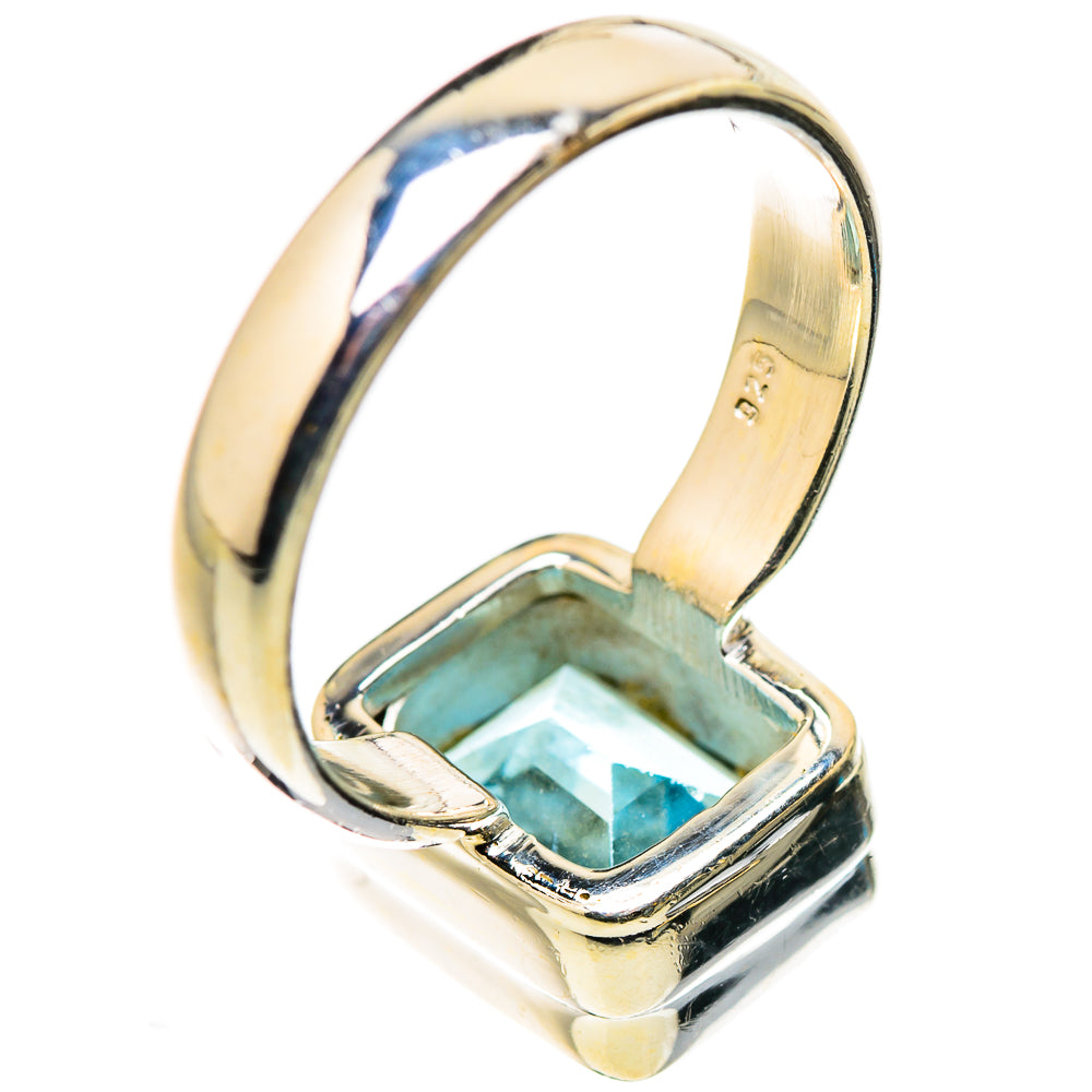 Blue Topaz Rings handcrafted by Anasilvercos - RING130961 - Photo 3