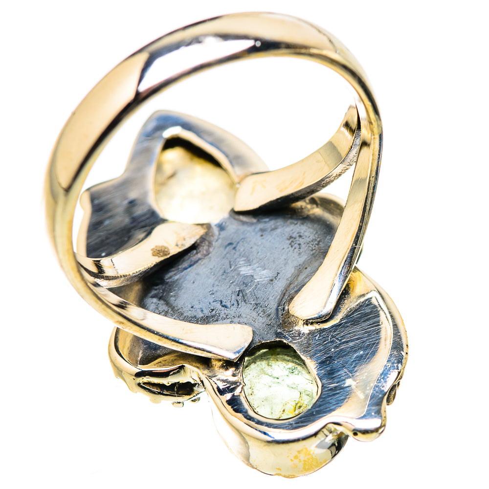 Rainbow Moonstone Rings handcrafted by Anasilvercos - RING130969 - Photo 3