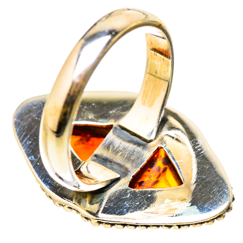 Baltic Amber Rings handcrafted by Anasilvercos - RING130971 - Photo 3