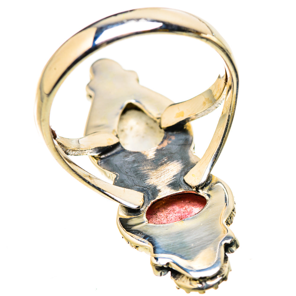 Rainbow Moonstone Rings handcrafted by Anasilvercos - RING130972 - Photo 3