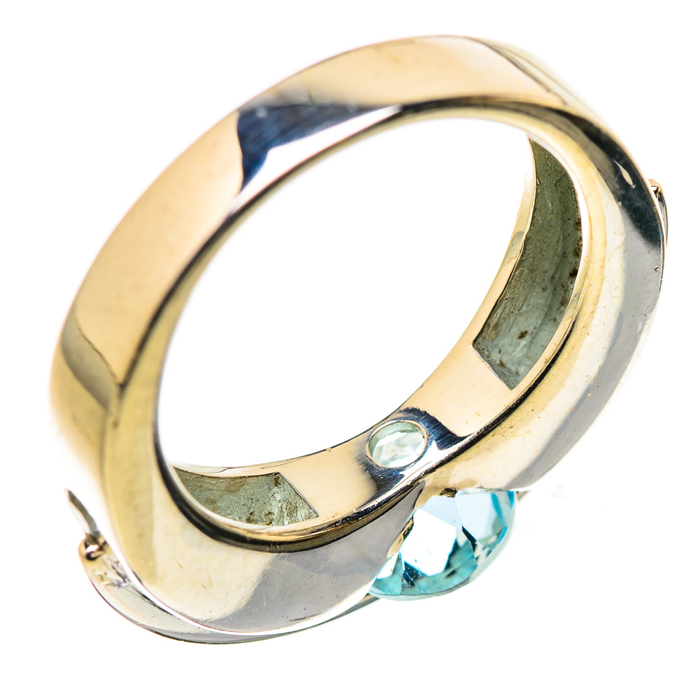 Blue Topaz Rings handcrafted by Anasilvercos - RING130983 - Photo 3