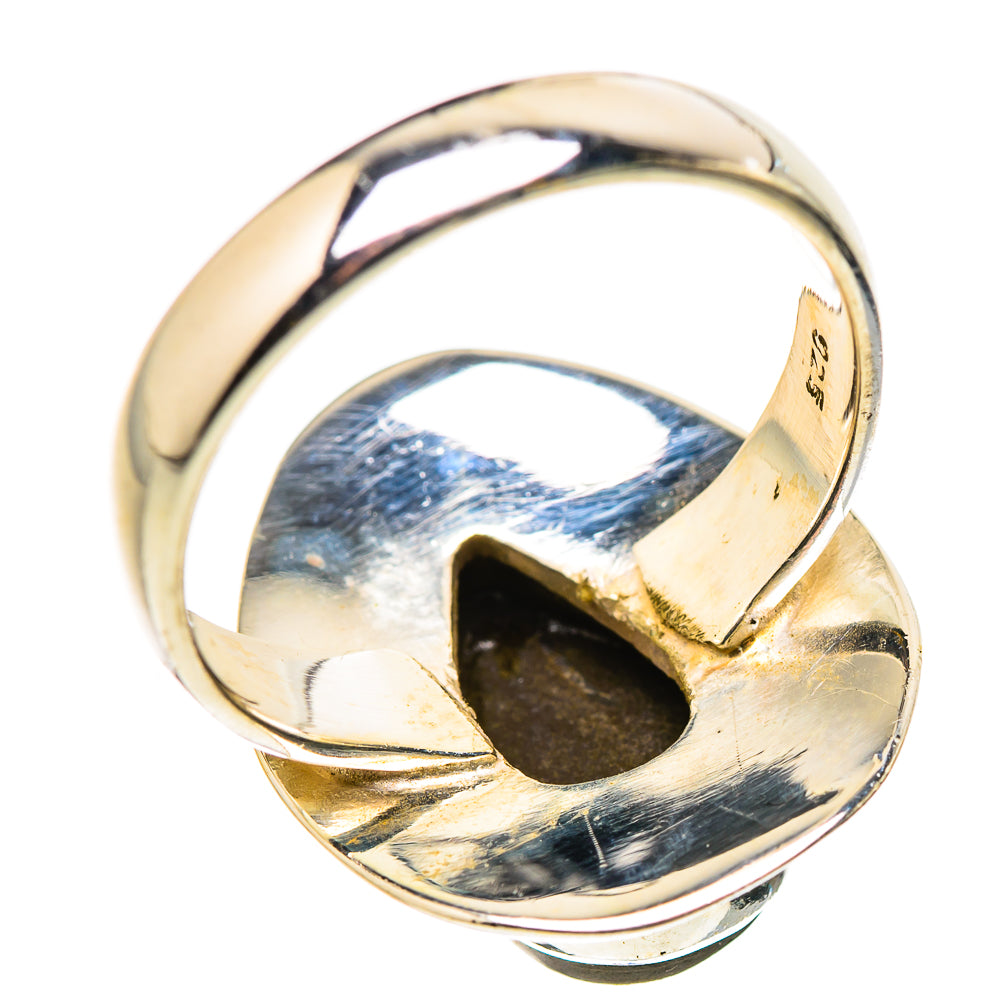 Ammolite Rings handcrafted by Anasilvercos - RING130991 - Photo 3