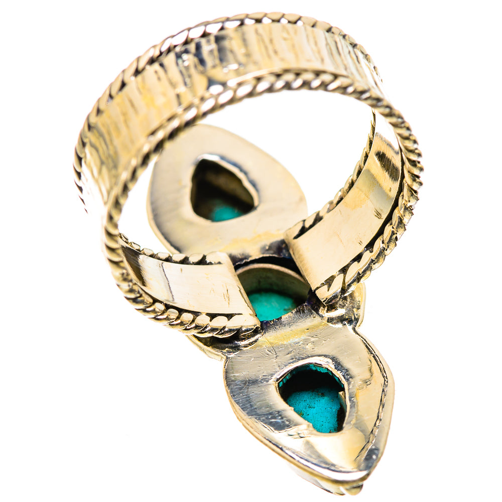 Sleeping Beauty Turquoise Rings handcrafted by Anasilvercos - RING130994 - Photo 3