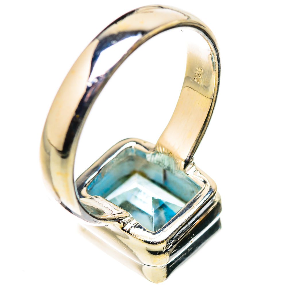 Blue Topaz Rings handcrafted by Anasilvercos - RING130995 - Photo 3