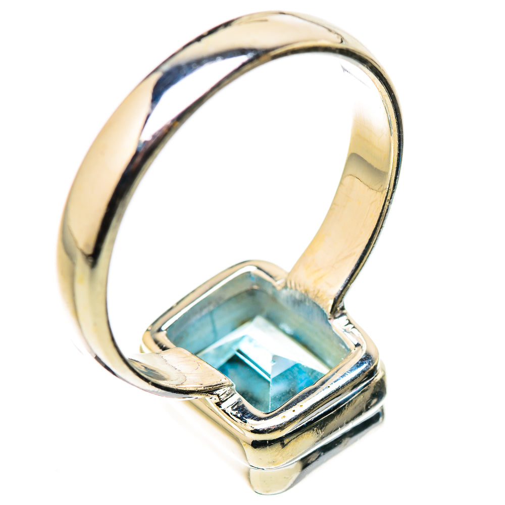 Blue Topaz Rings handcrafted by Anasilvercos - RING131000 - Photo 3