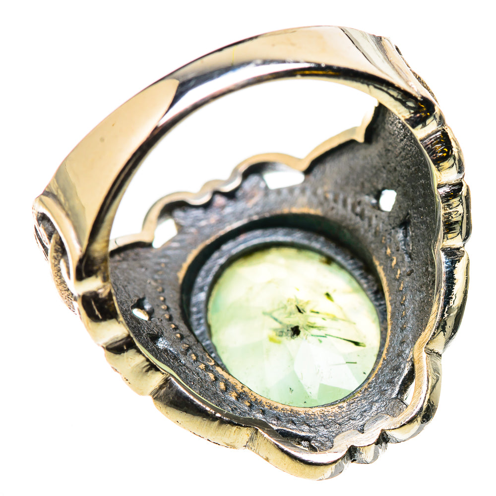 Prehnite Rings handcrafted by Anasilvercos - RING131002 - Photo 3