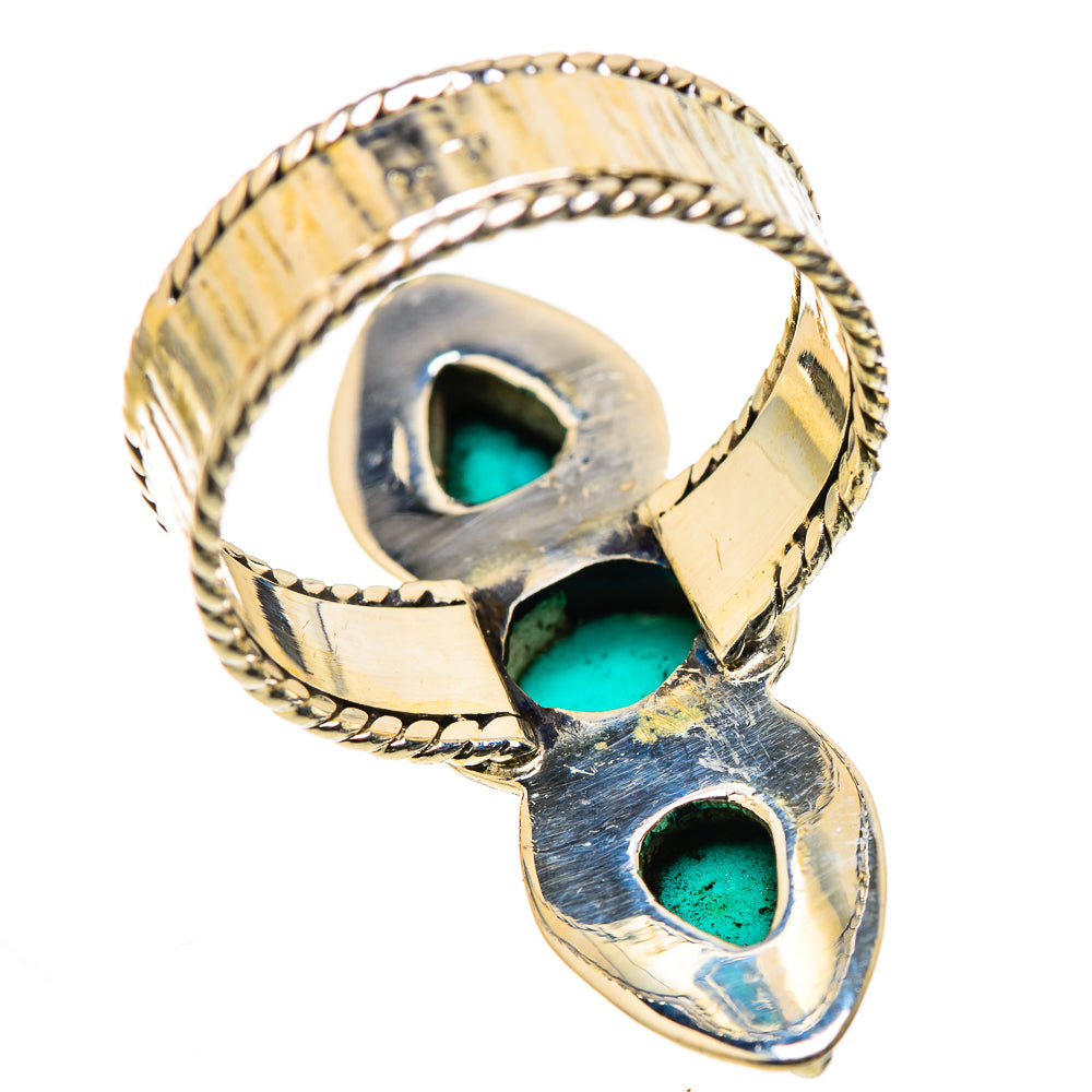 Sleeping Beauty Turquoise Rings handcrafted by Anasilvercos - RING131010 - Photo 3