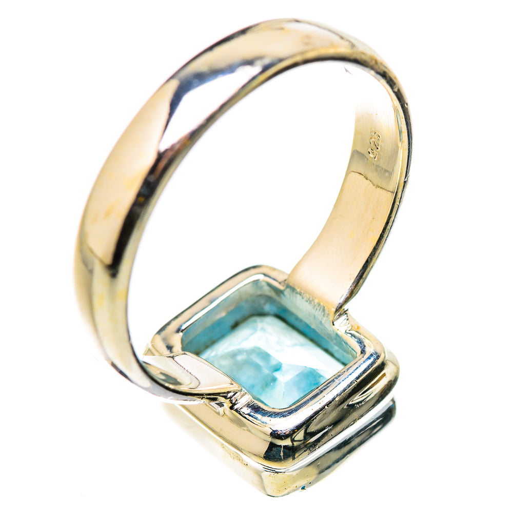 Blue Topaz Rings handcrafted by Anasilvercos - RING131020 - Photo 3