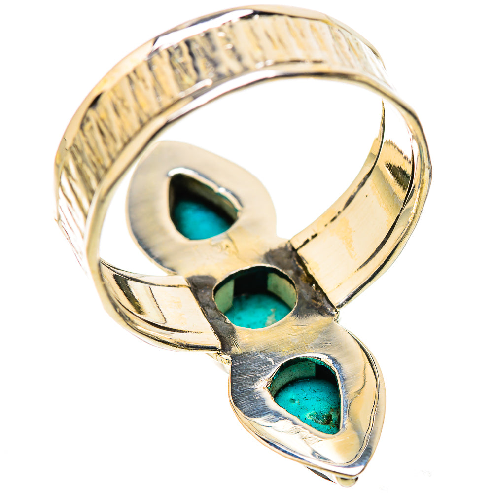 Sleeping Beauty Turquoise Rings handcrafted by Anasilvercos - RING131021 - Photo 3