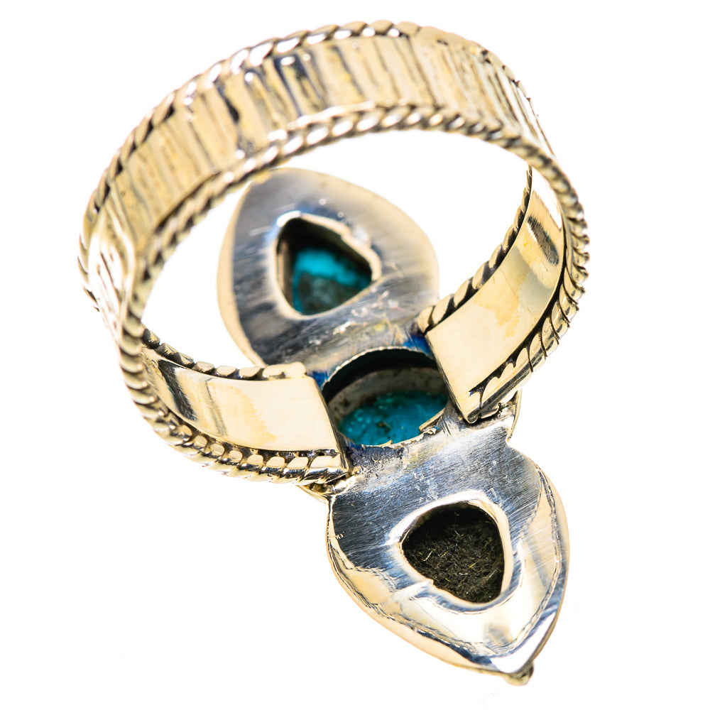 Sleeping Beauty Turquoise Rings handcrafted by Anasilvercos - RING131023 - Photo 3