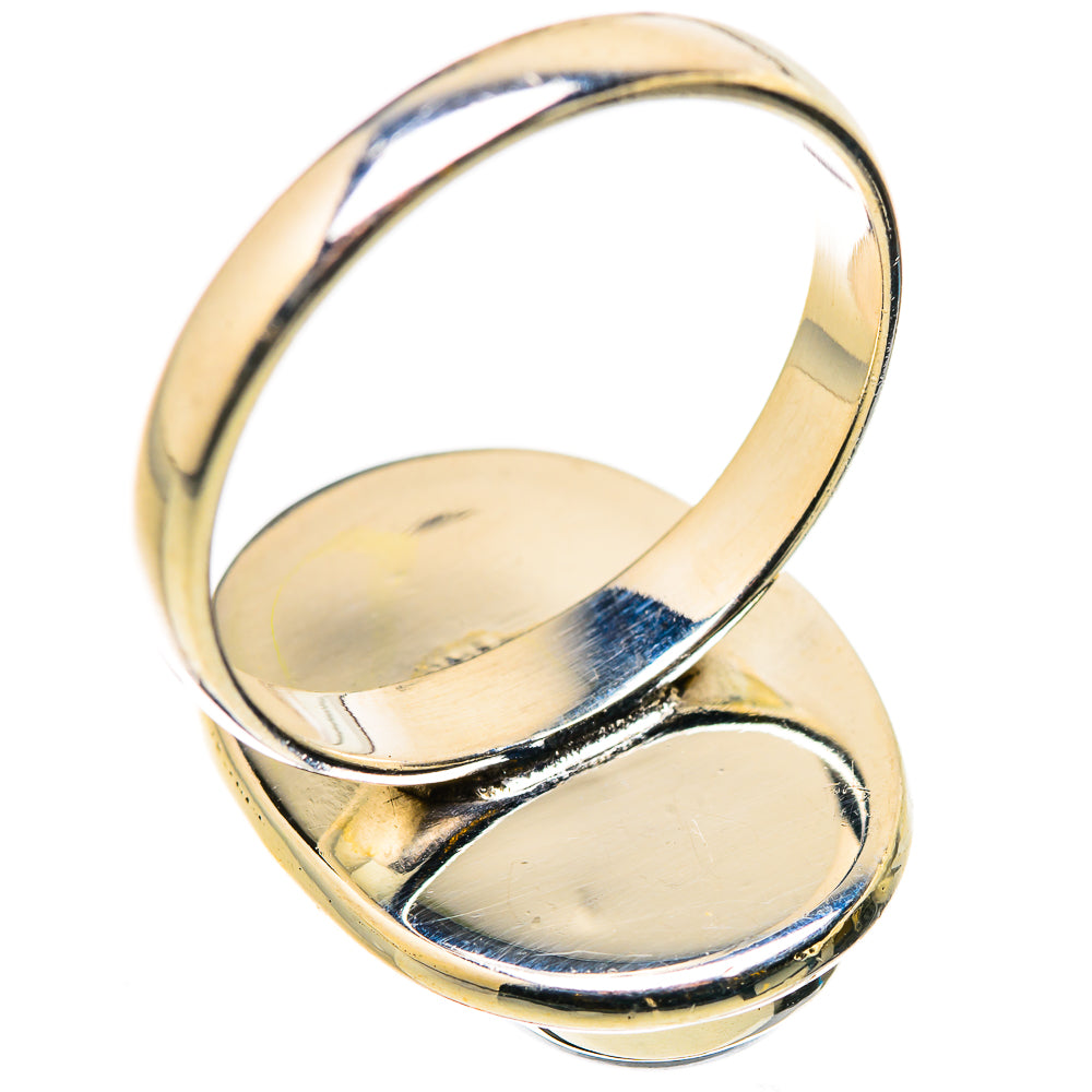Rainbow Moonstone Rings handcrafted by Anasilvercos - RING131045 - Photo 3