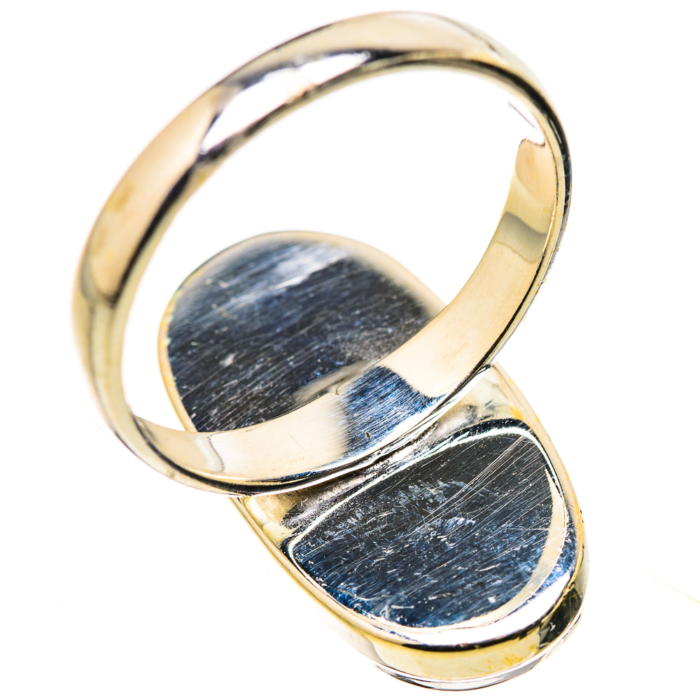 Green Moonstone Rings handcrafted by Anasilvercos - RING131050 - Photo 3