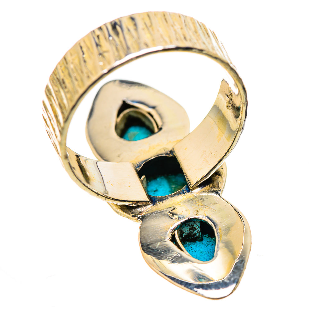 Sleeping Beauty Turquoise Rings handcrafted by Anasilvercos - RING131076 - Photo 3