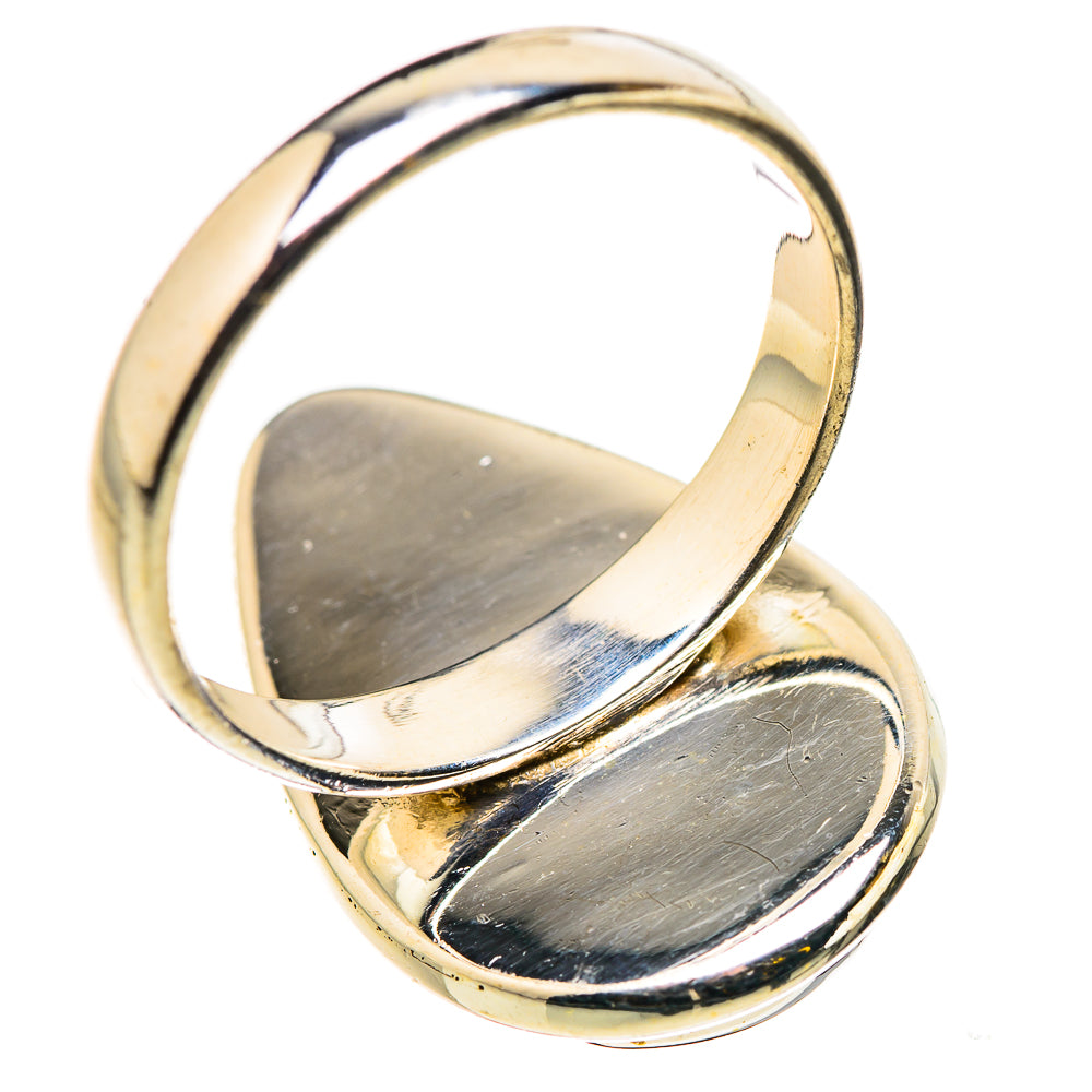 Green Moonstone Rings handcrafted by Anasilvercos - RING131082 - Photo 3