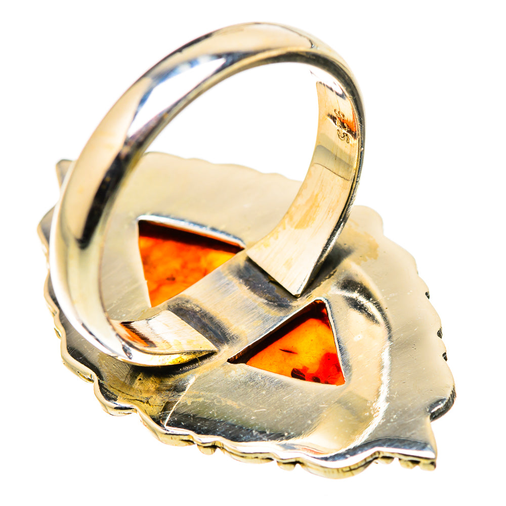 Baltic Amber Rings handcrafted by Anasilvercos - RING131098 - Photo 3